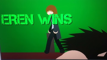 Eren vs Reiner Stick Nodes Animation