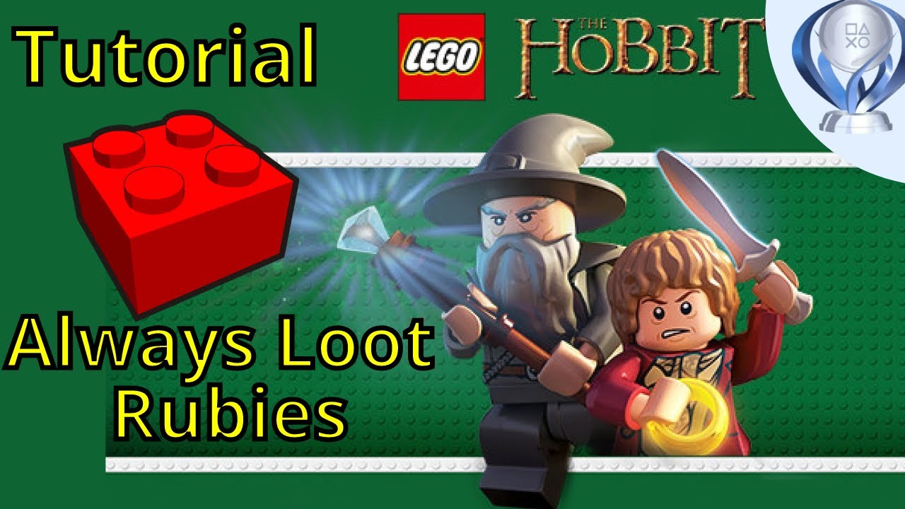 LEGO Hobbit - Always Loot Rubies Red Brick Tutorial(Mithril Wraith Armour)