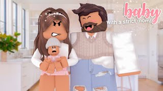 BABY'S MORNING ROUTINE with a STRICT/MEAN Mom! | Roblox Bloxburg Roleplay