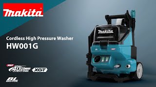 Makita Cordless High Pressure Washer HW001G