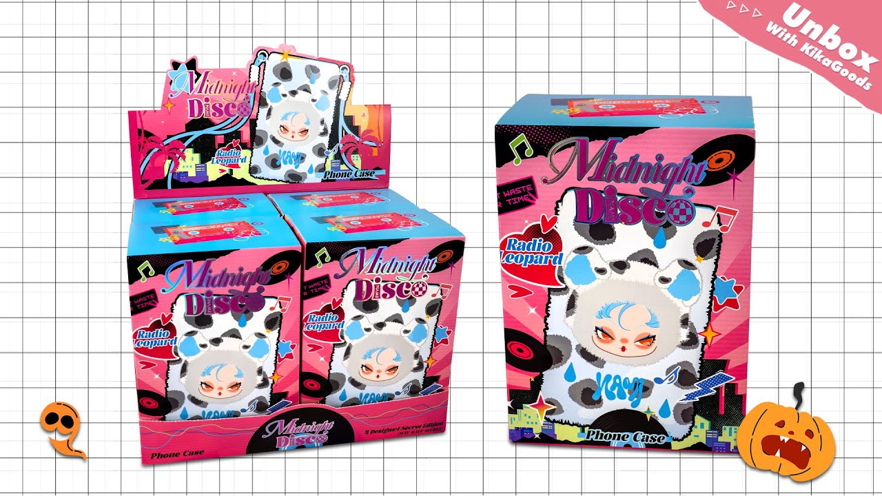 Unboxing DODO NAMI Midnight Disco Series Phone Case Vinyl Plush