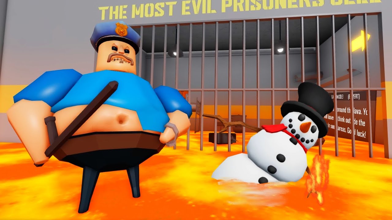NO DEATH! LAVA MODE! BARRY'S PRISON RUN! #obby #Roblox - YouTube