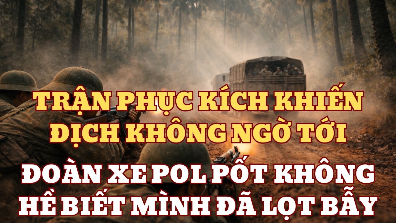 Trận Phục Kích Khiến Địch KHÔNG NGỜ TỚI Năm 1979 - Đoàn Xe Pol Pốt Đã LỌT BẪY Mà Không Hề Hay Biết |