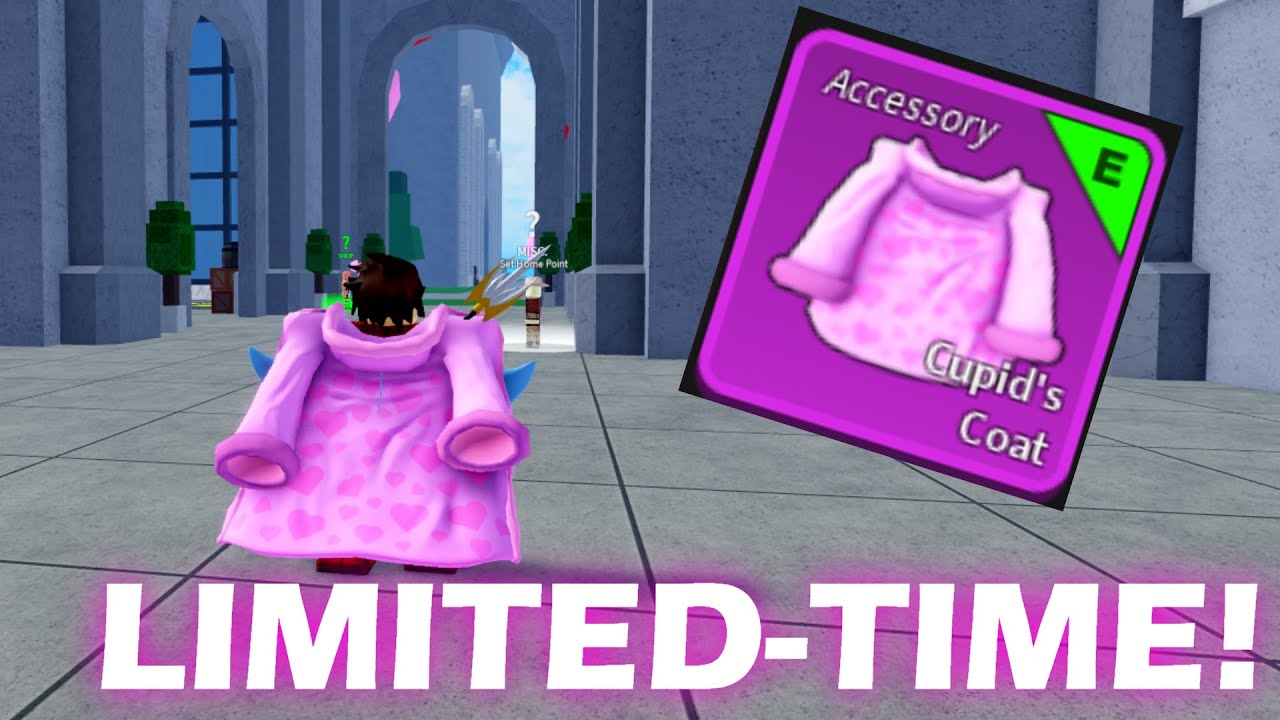 I GOT THE LIMITED-TIME VALENTINES SPECIAL CUPID COAT! [BLOXFRUIT ...