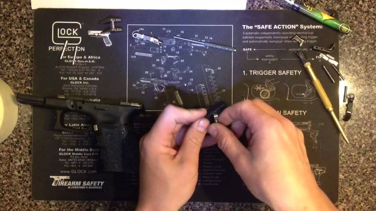 3.5 lb. Glock trigger connector installation YouTube