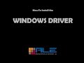 How to install ale windows driver