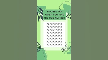 Find the Odd Number | LIKE, SUBSCRIBE & COMMENT #quiz #odd #maths #games #gaming #shorts #trending