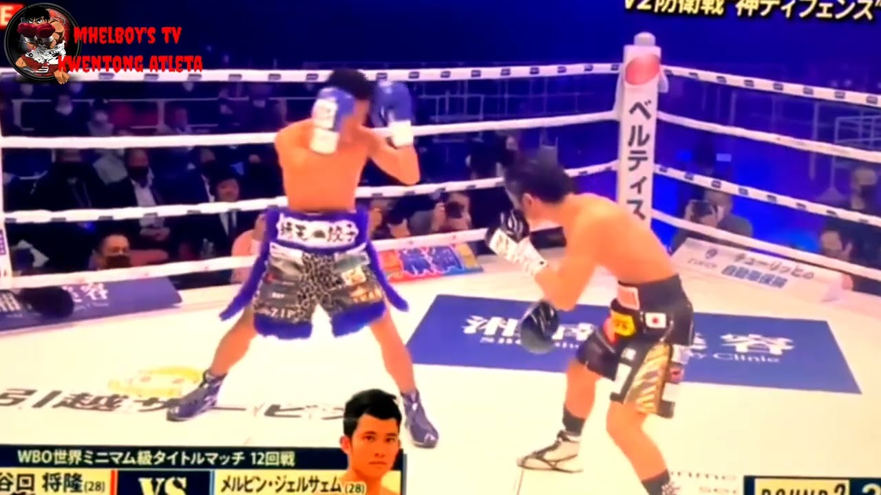 JAPANESE CHAMPION NALASING SA SUNTOK NG PINOY 🔥🔥🇵🇭 MELVIN JERUSALEM VS MASATAKA TANIGUCHI ROUND 2TKO
