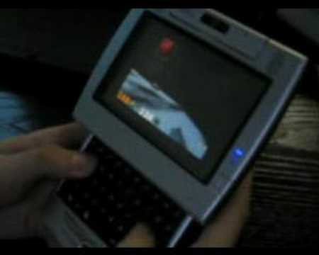 OpenArena and Mandriva on Intel MID