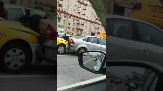 Такси 1  Дтп Москва