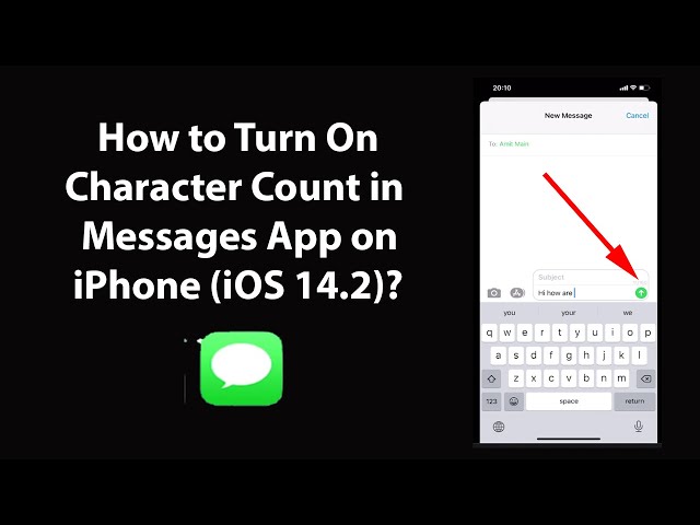 How to Turn on Character Count on an iPhone in 5 Steps