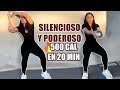 500 CAL EN 20 MIN CON 1 EJERCICIO FULLBODY | Silencioso y poderoso