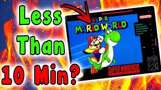 Super SHORT Speedruns - Super Mario World (0 exit & 11 exit)