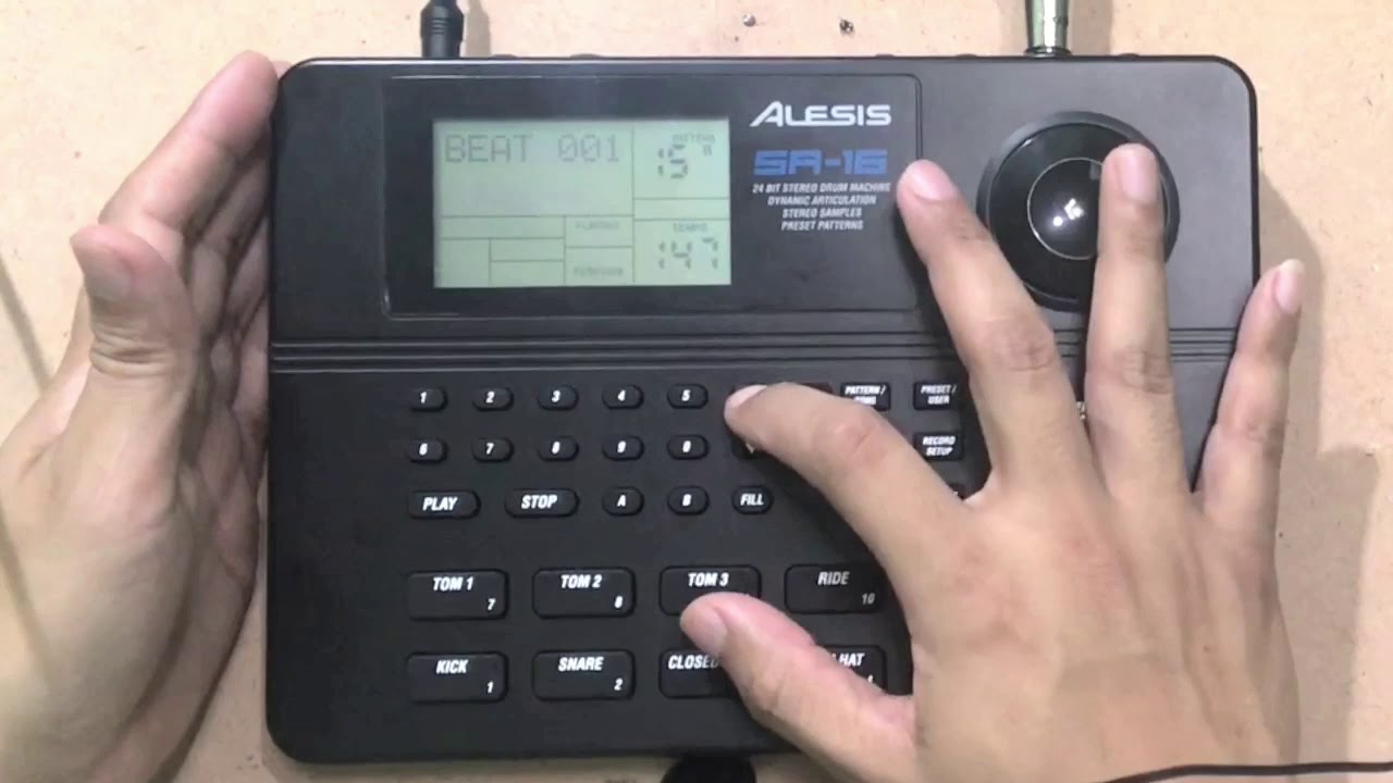 Alesis SR-16 unboxing and review