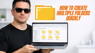 HOW TO CREATE MULTIPLE FOLDERS AT ONCE IN WINDOWS