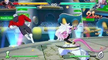 DRAGON BALL FighterZ Android 21 Snapback 50/50 with Jiren Assist