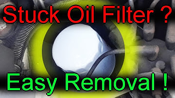 Stuck Oil Filter? Easy Removal in a Tight Workspace!