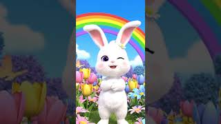 The rabbit dancing and rain jumping #cartoon #kid #childhood #rabbit