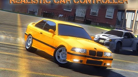 Realistic Car Controller Free Download for Unity Game Engine Free 3D Assets