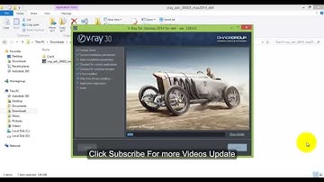 How to setup vray3.0 in 3dsMax2014 on windows 8
