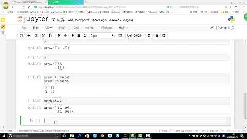 【唐宇迪科学计算库Numpy】10 10 四则运算