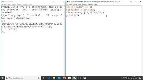 NumPy introduction/ Information Practices with Python/ Class 12