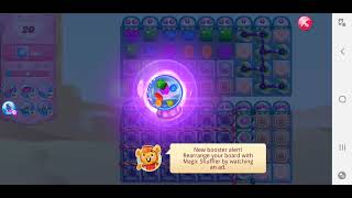 Brand New MAGIC SHUFFLER booster in app Splashscreen! #candycrushsaga #candycrush #candy #games screenshot 2