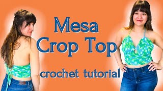 Mesa Crop Top Tutorial - free crochet pattern by Wool 'n Words 177 views 3 months ago 26 minutes