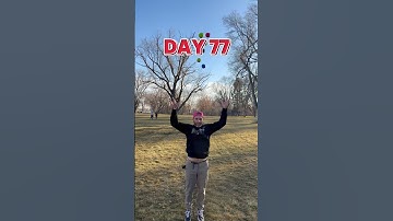 Day 77-Juggling Every Day! Total lifetime hours juggled 189 #juggling #goals