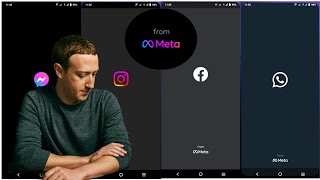 New from Meta branding showing on WhatsApp, Instagram, Facebook and Messenger apps on Android & iOS screenshot 5