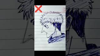 How To Draw Itadori Yuji Side Face