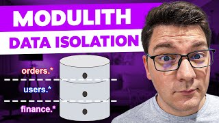 Data isolation for Modular Monoliths - DB Schemas, EF Core