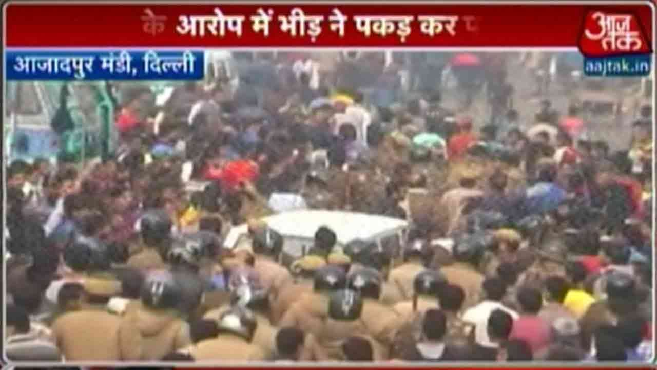 Delhi: Tension In Azadpur After Mob Beats Man To Death