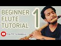 BEGINNERS FLUTE TUTORIAL 1- THE BLOWING TECHNIQUE AND HANDLING OF FLUTE