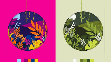 Change your colour scheme with just one click! | Adobe Illustrator CC Tutorial for Beginners