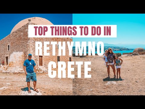 Top Things to Do in Rethymno Crete | Walking Rethymnon Old Town Tour & Greek Food