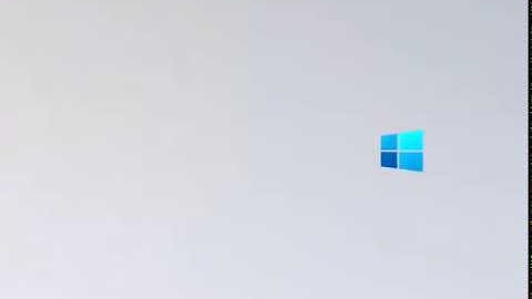Windows 10X boot animation