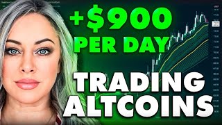 How to Make $900 a Day Trading Altcoins (Super Simple Strategy)