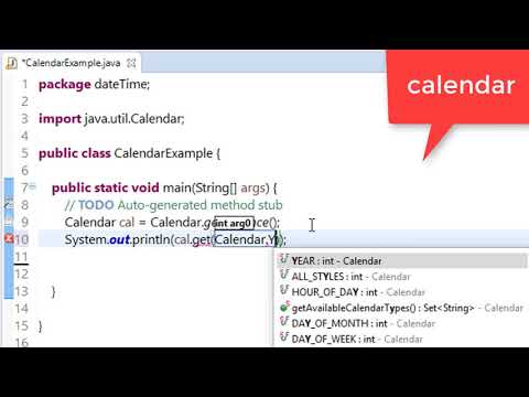 Video: Apakah kelas Kalendar dalam Java?