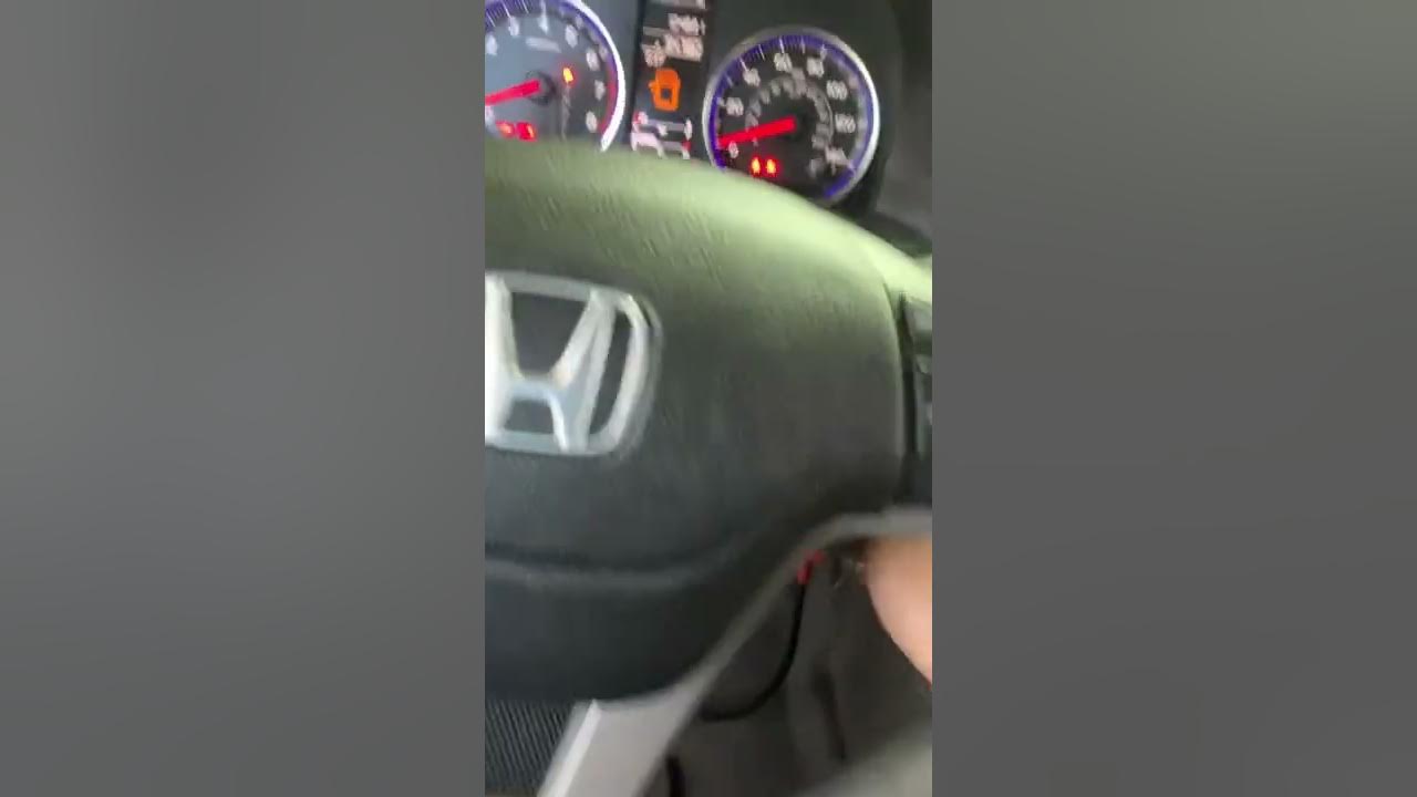 2007 Honda crv idle problem code p0507 - YouTube