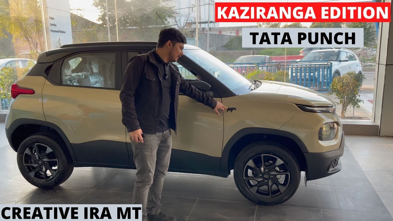 TATA PUNCH CREATIVE IRA PACK MT8.90 LACS (KAZIRANGA EDITION)🔥 YouTube