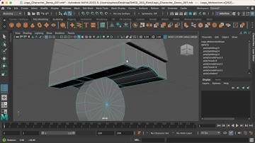 Building a Lego Character in Maya Pt. 3: Midsection