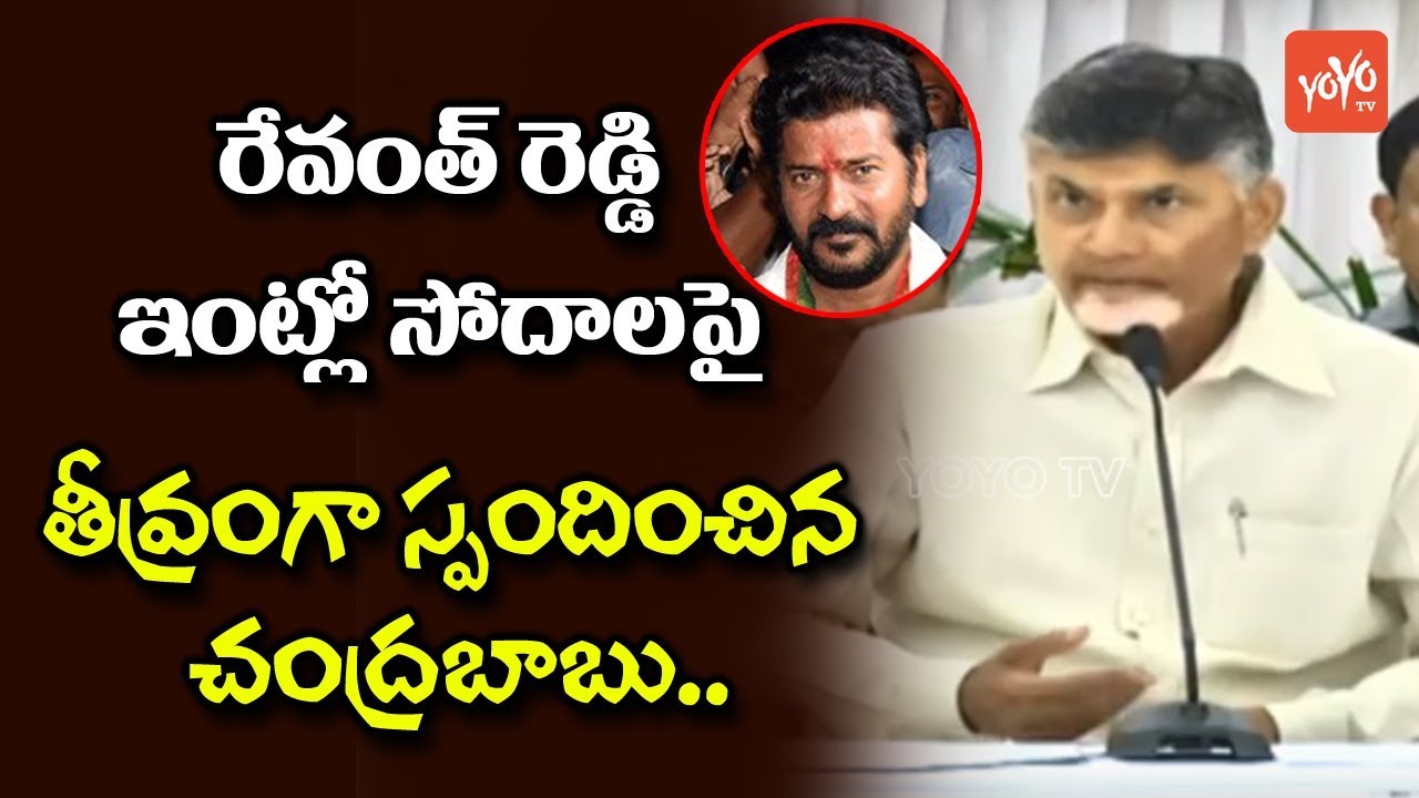 Image result for chandrababu on revanth IT raids