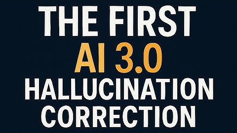 AI 3.0 Has Arrived: First Documented Live Hallucination Correction | Advanceer IVS