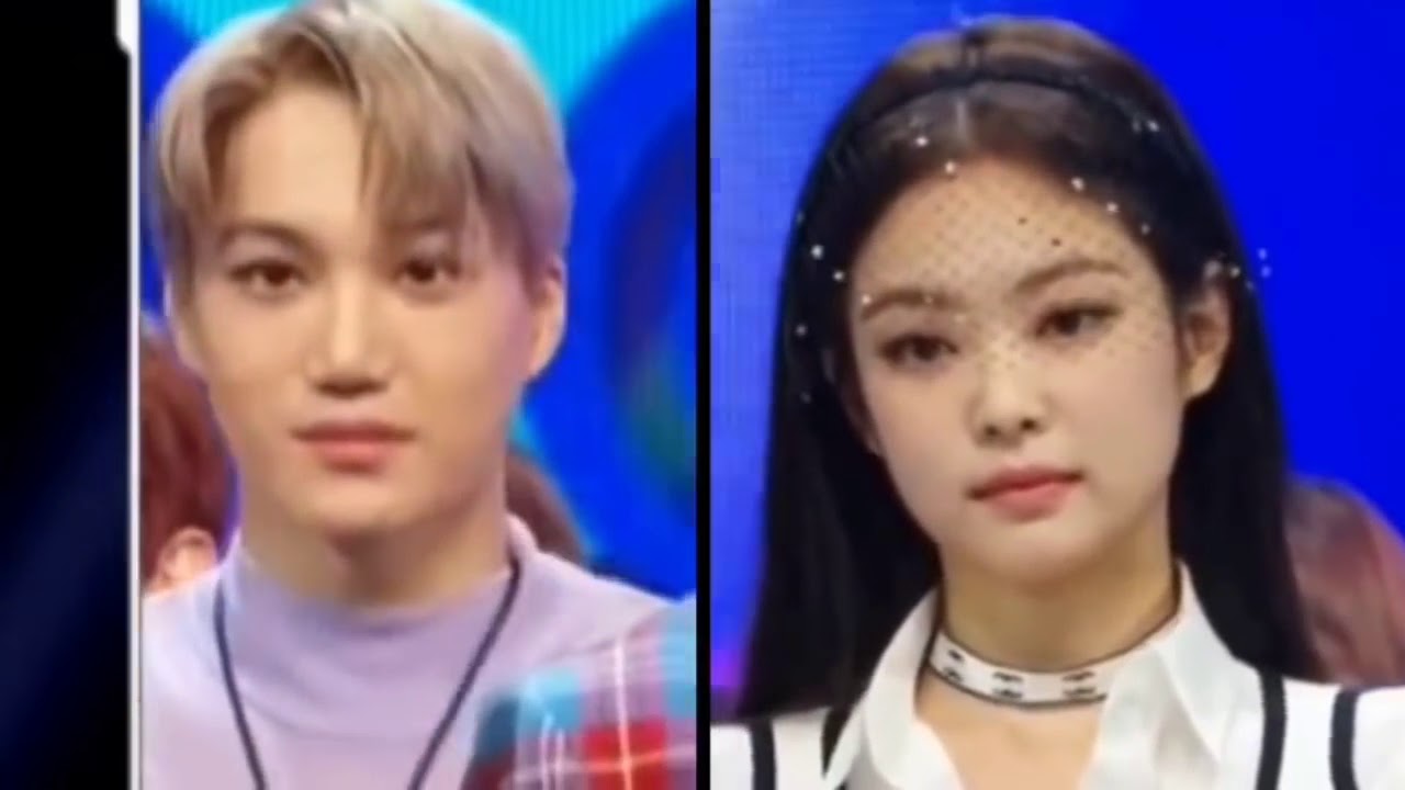 All Moments 20162018 of Jennie Blackpink and Kai EXO