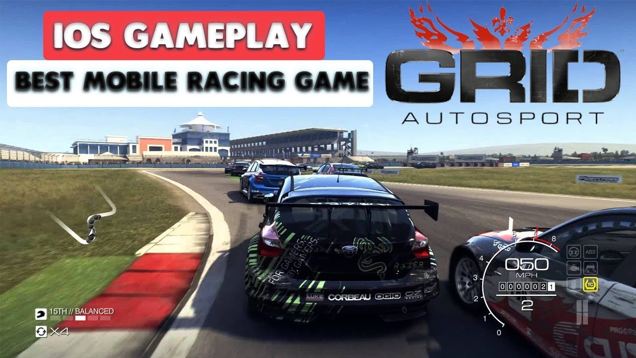 Топ-30 игр с самой современной графикой для Android. Grid Autosport. Фото.