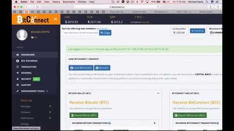 $1000 per day untill $100,000 loan with BitConnect, by Michael Crypto