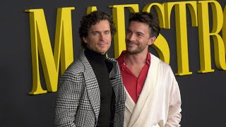 Matt Bomer and Jonathan Bailey attend Netflix's 