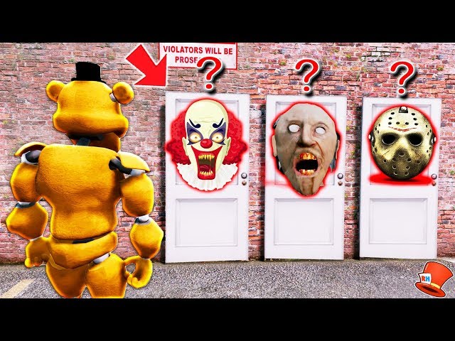 Which Horror Door Will Buff Freddy Choose Gta 5 Mods Fnaf - which horror door will buff freddy choose gta 5 mods fnaf redhatter download video get video youtube
