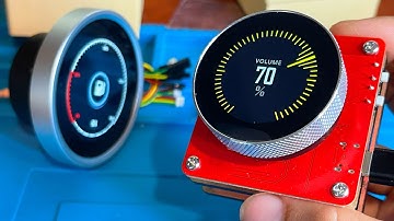 Поворотный IPS-дисплей MaTouch ESP32-S3 1,28" GC9A01 от Makerfabs